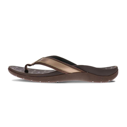 Focus Women's Toe Post Sandal - Bronze