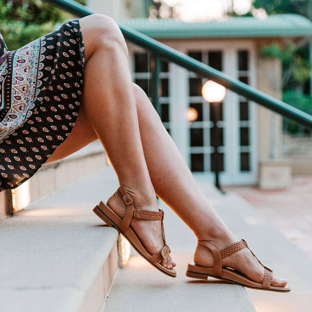 Olympia Adjustable Sandal - Sand