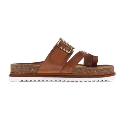 Serena Slide Sandal - Tan