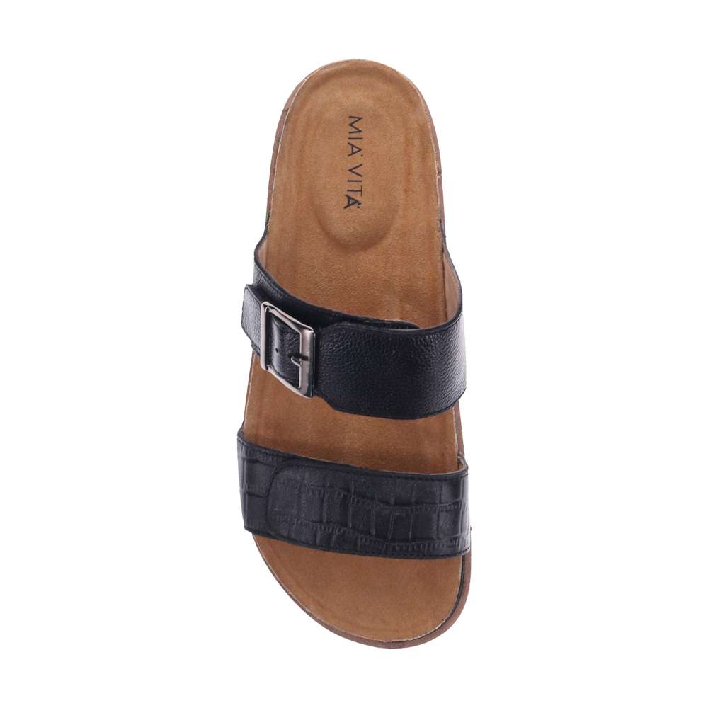 Simone Slide Sandal - Black