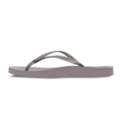Venice Solid Women's Toe Post Sandal - Pewter