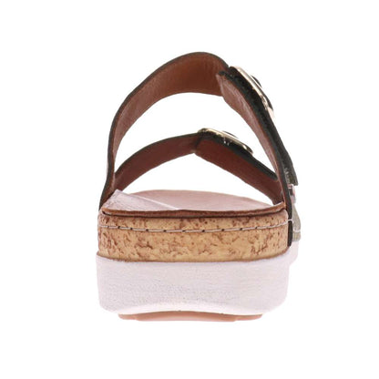 Brighton Slide Sandal - Khaki Diamond