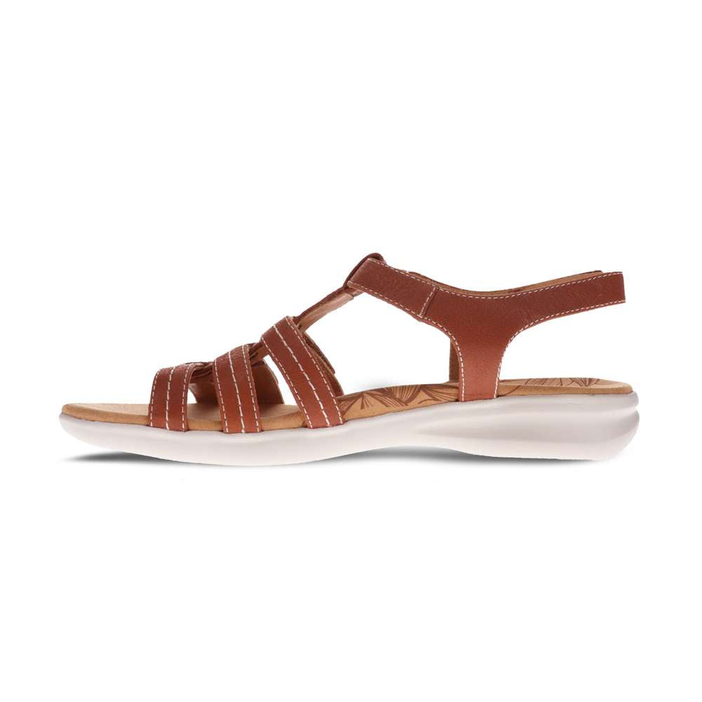 Bronte Sandal - Cognac