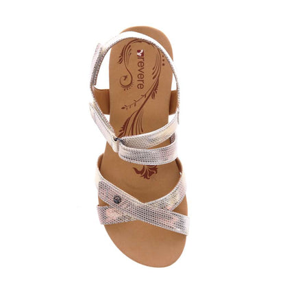 Casablanca Wedge - Metallic Interest