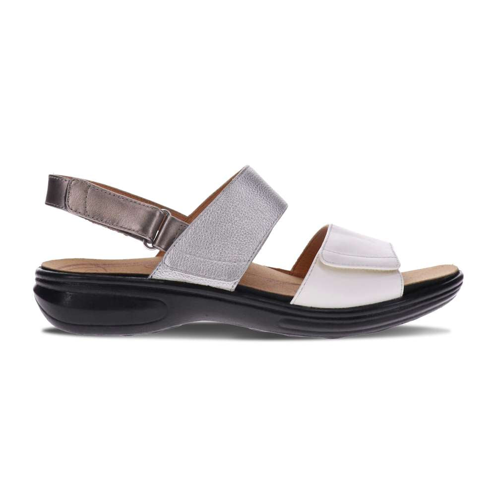 Como Adjustable Sandal - Silver Fusion