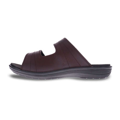 Durban Slide Sandal - Whiskey