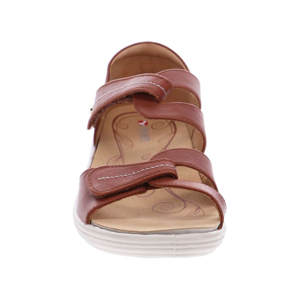 Geneva Sandal - Cognac