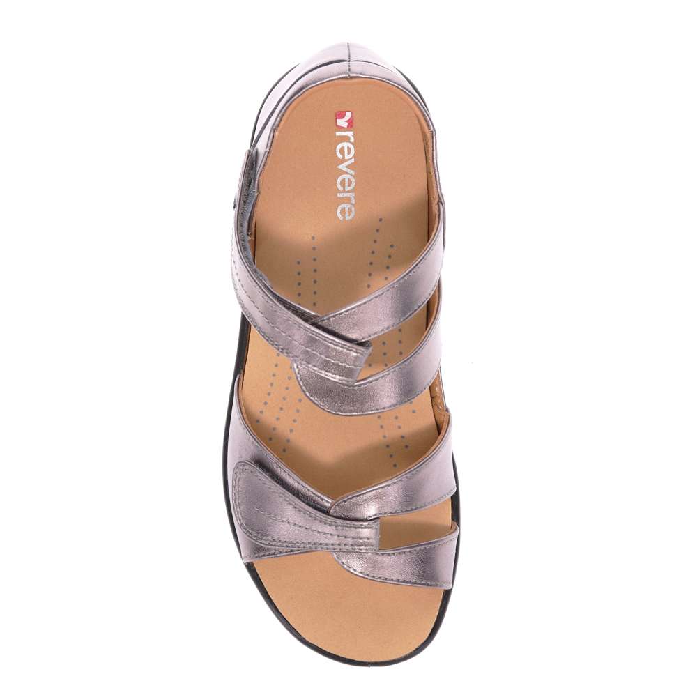 Geneva Sandal - Gunmetal
