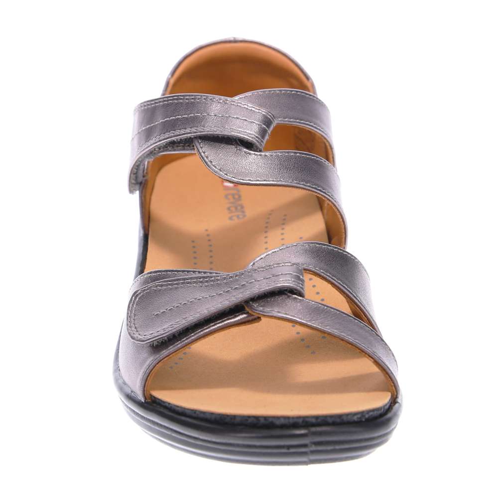 Geneva Sandal - Gunmetal
