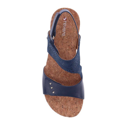 Grenada Wedge - Blue French/Blue Mosaic