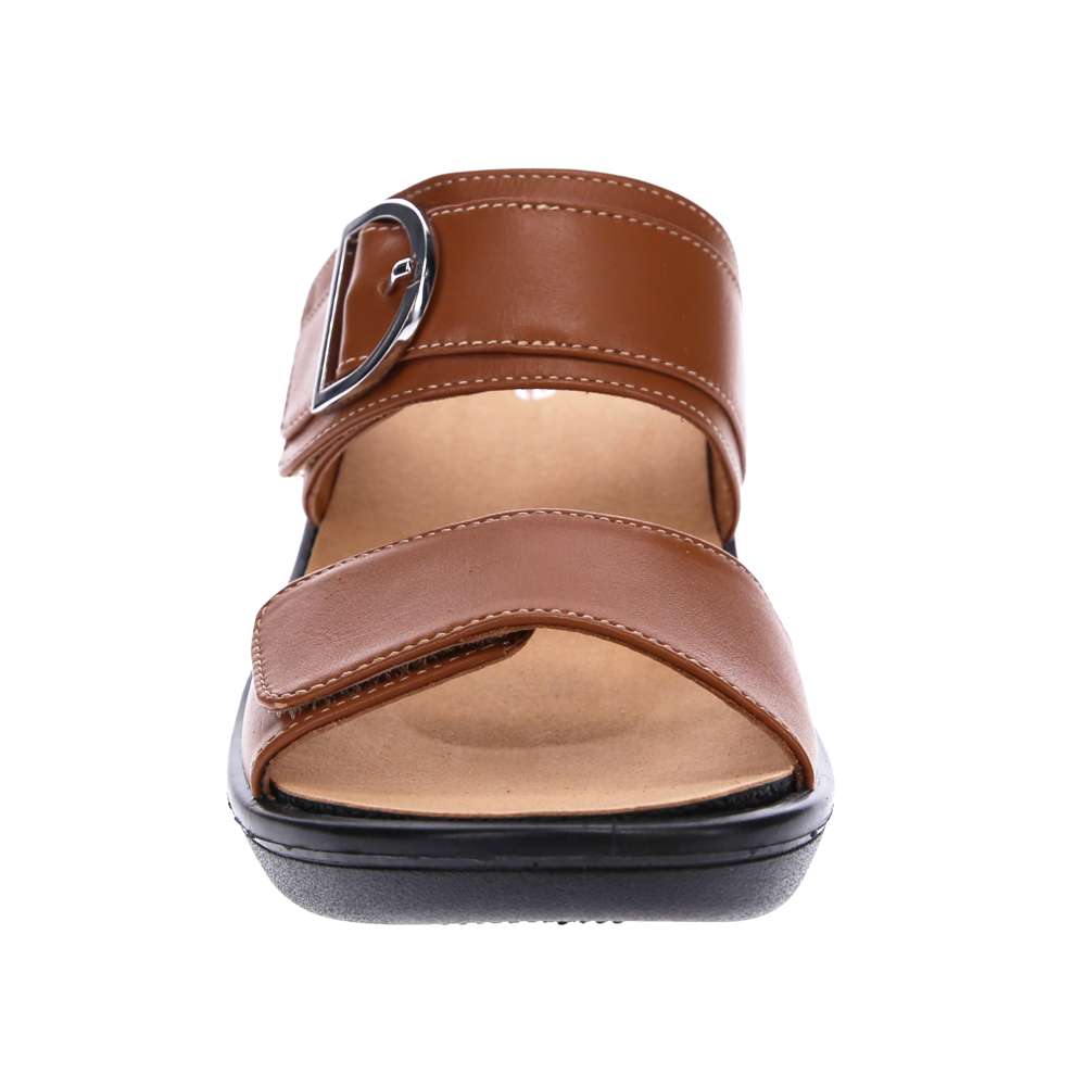London Wedge - Tan