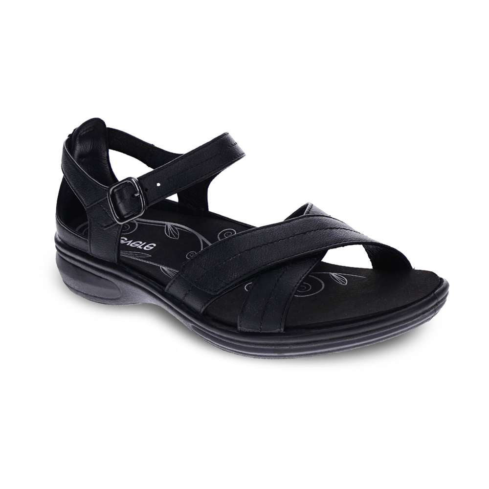 Lucea Sandal - Black French