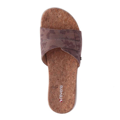 Macau II Slide Sandal - Cognac Camo