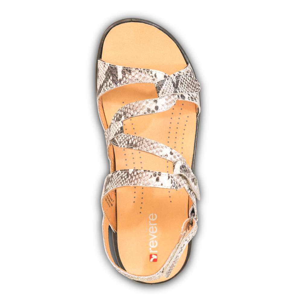 Miami Adjustable Sandal - Natural Snake New