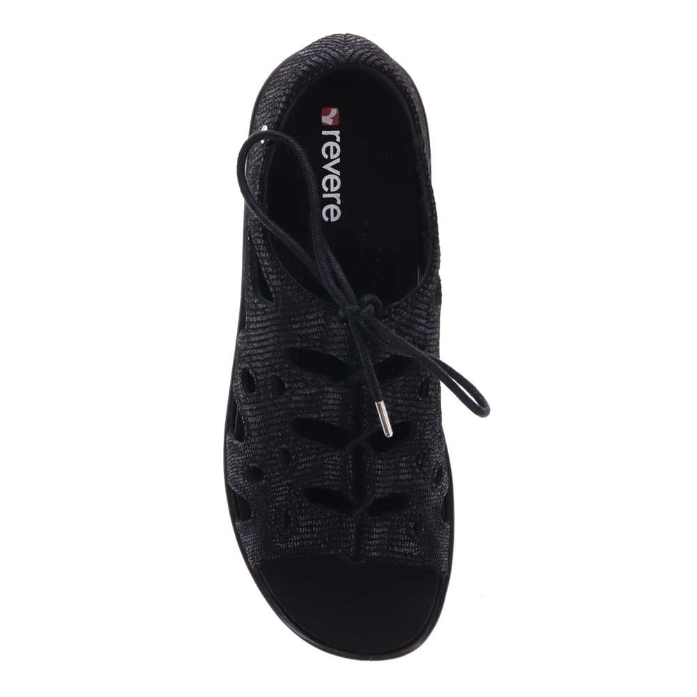 Napier Ghillie Sandal - Black Lizard