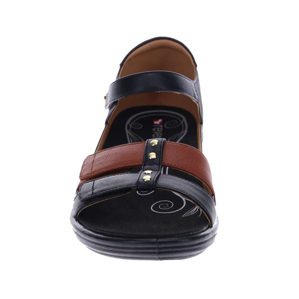 Negara Sandal - Black/Tan