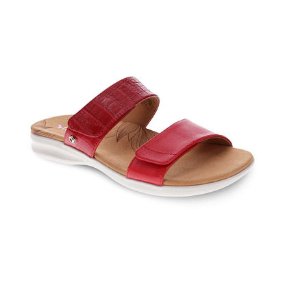 Seaside Slide Sandal - Red French/Croc