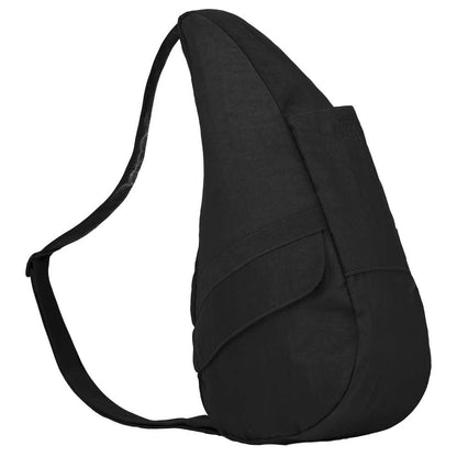 Textured Nylon Backpack - Black