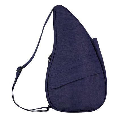 Textured Nylon Backpack - Blue Night