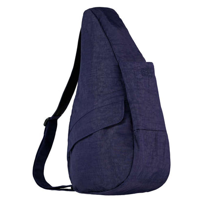 Textured Nylon Backpack - Blue Night