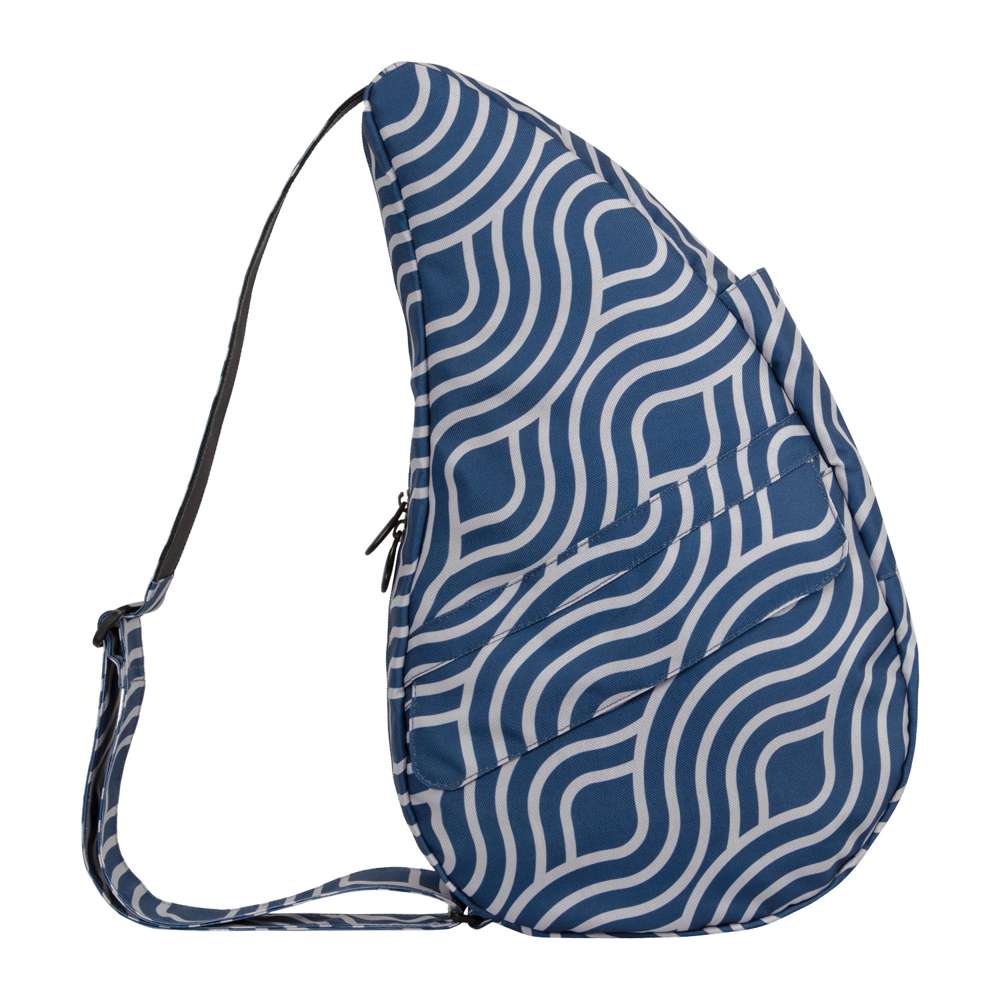 Reversible Print Backpack - Blue Wave