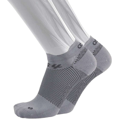 No Show Plantar Fasciitis Compression Socks (FS4) - Grey