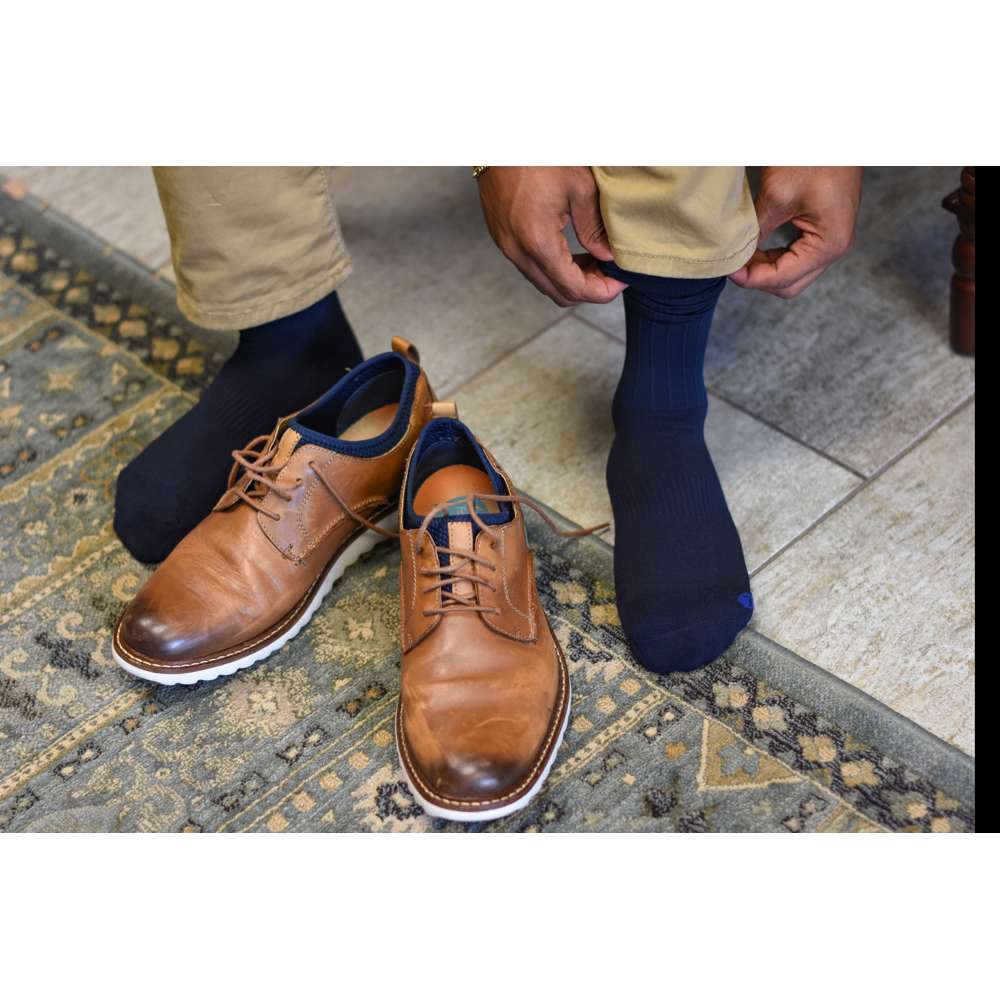 Travel Wellness Compression Socks - Black