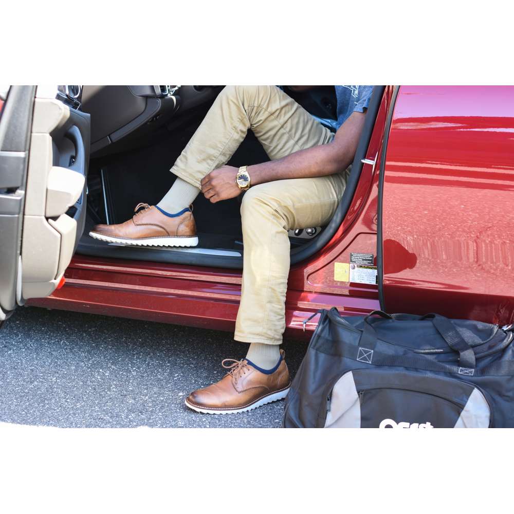 Travel Wellness Compression Socks - Natural