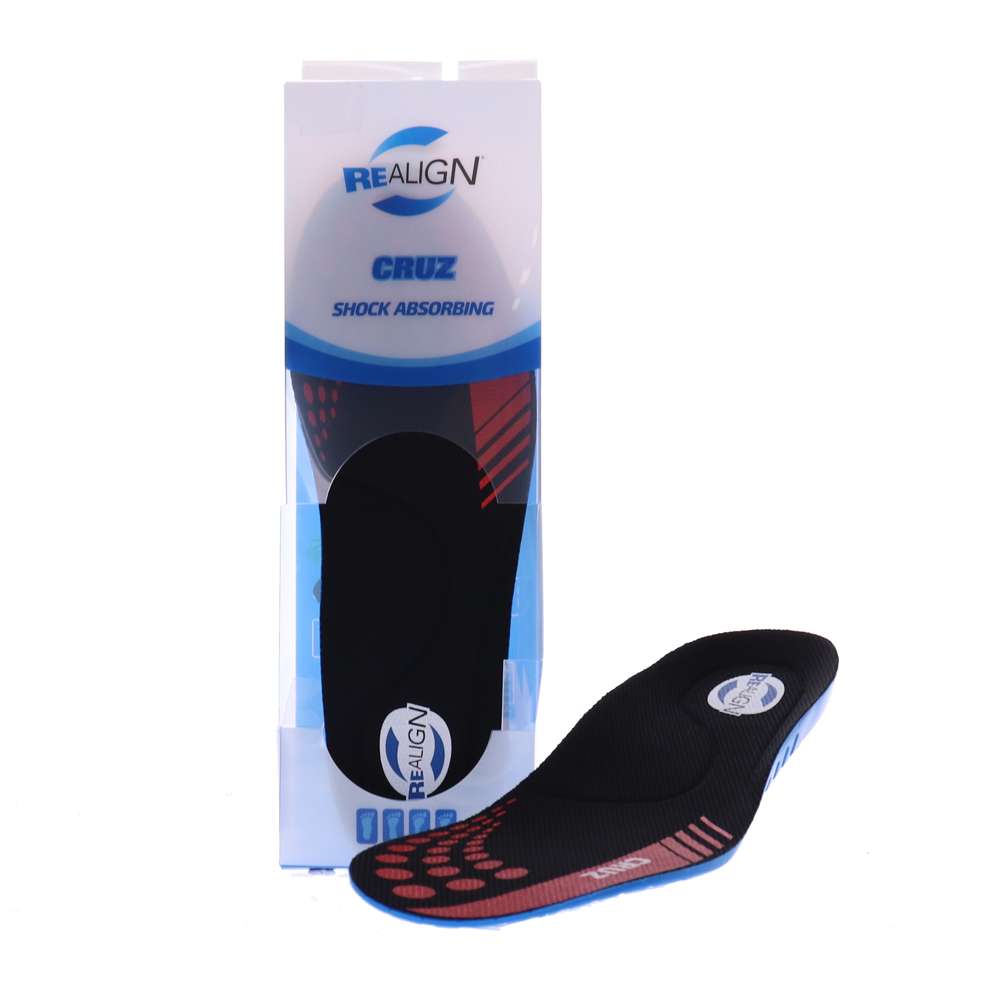 Cruz Shock Absorbing Innersole - Black