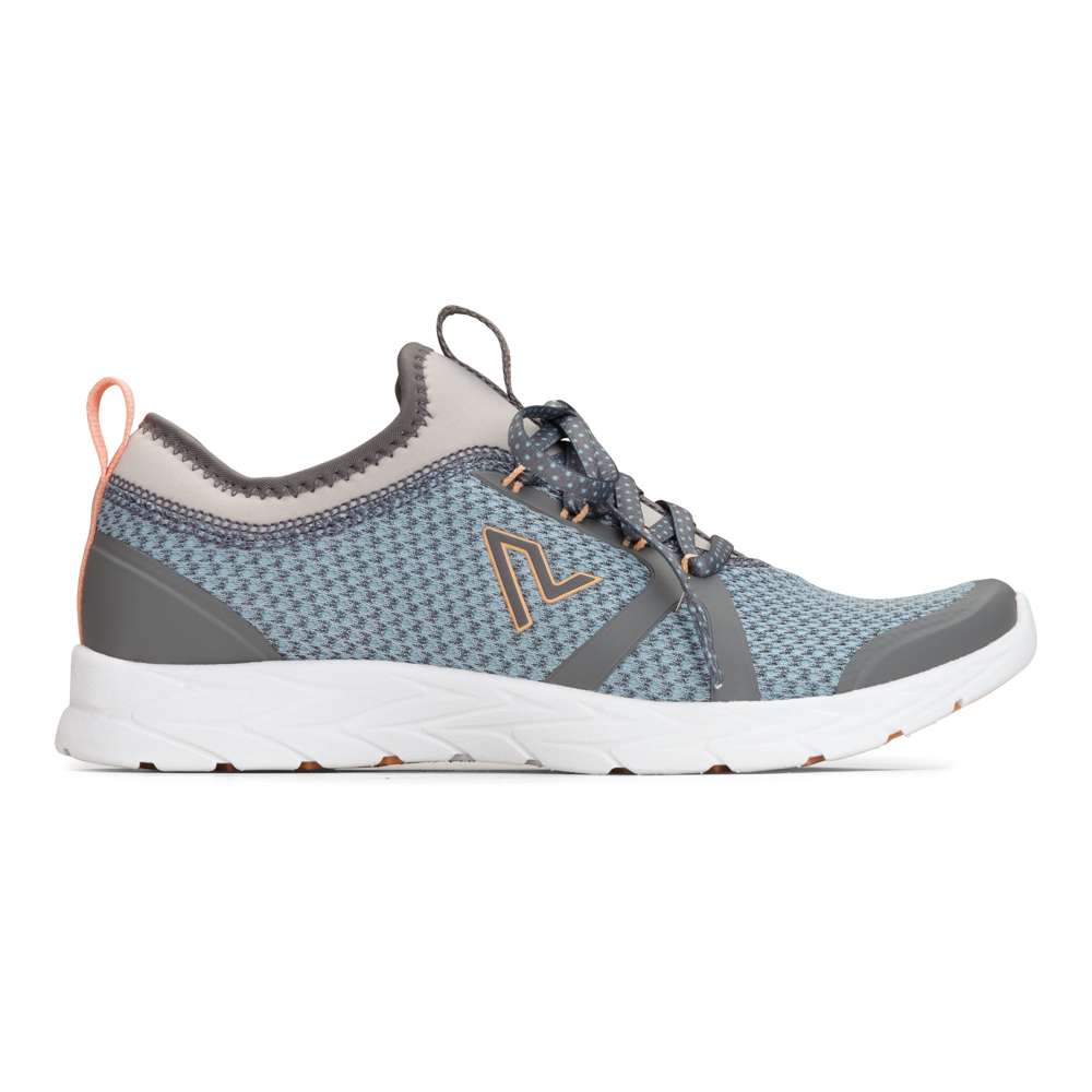 Alma Sneaker - Grey/Light Blue
