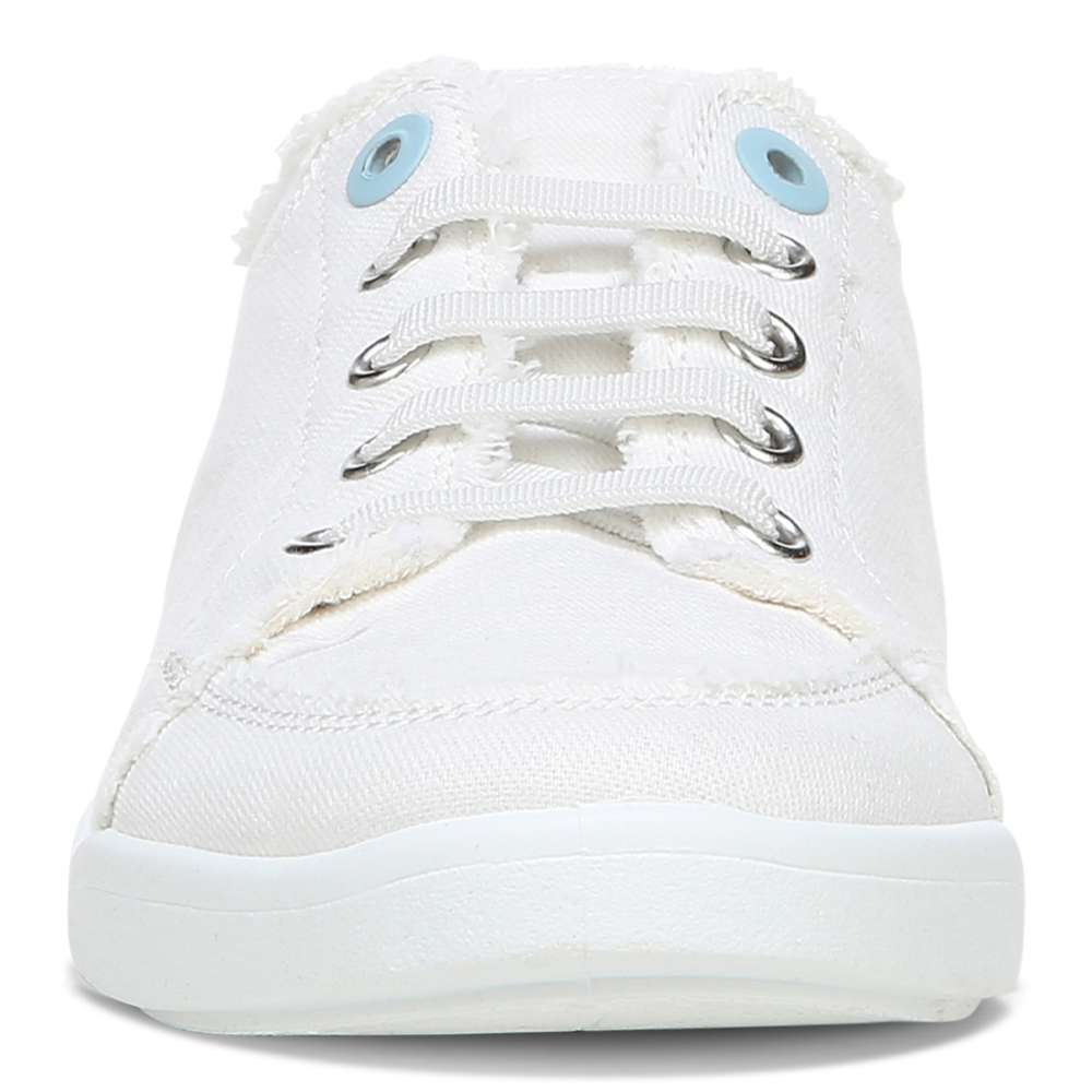 Breeze Mule Sneaker - White Canvas