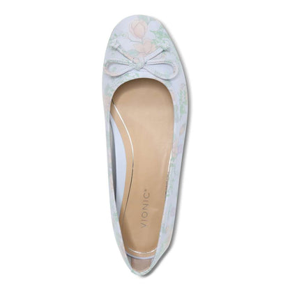 Callisto Floral Flat - Arctic Ice Botanical