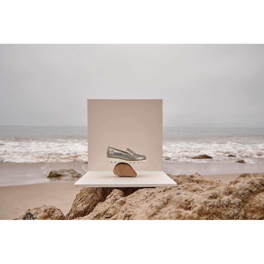 Cheryl 2 Loafer - Gold Snake