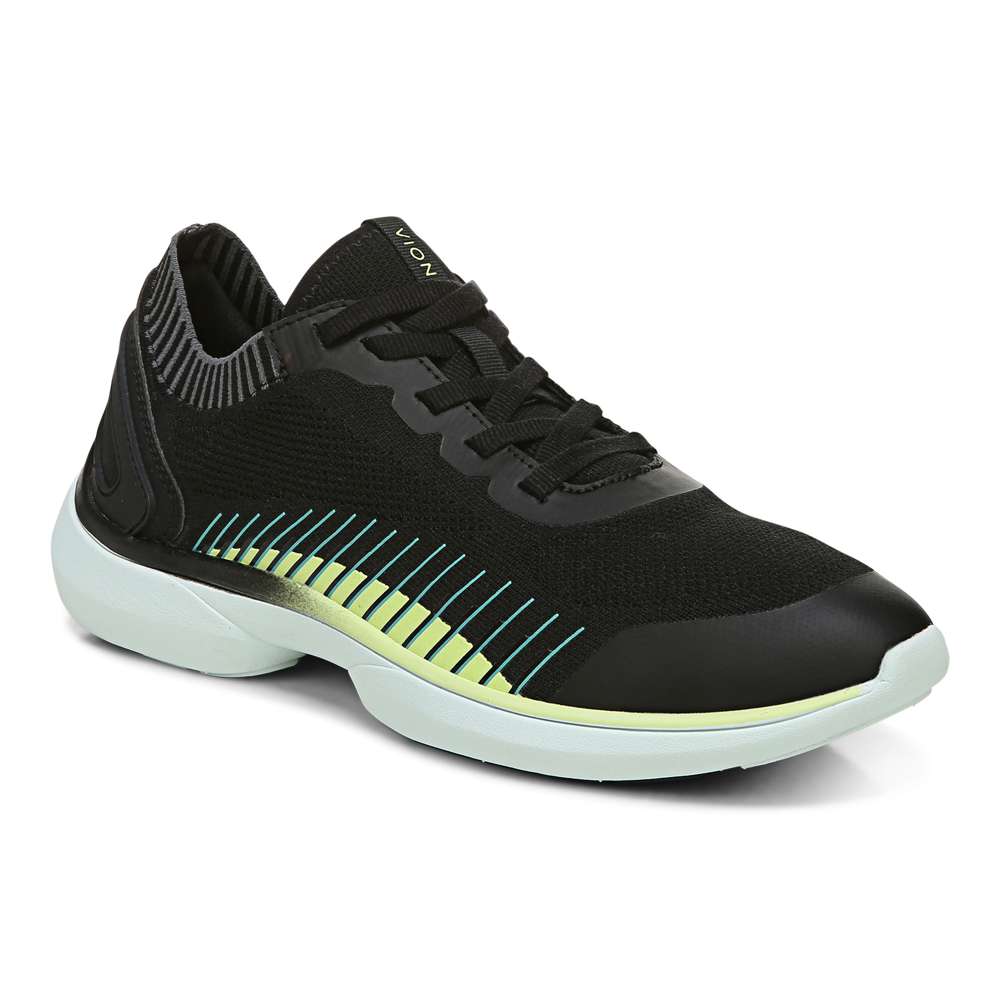 Embolden Sneaker - Black/Pale Lime