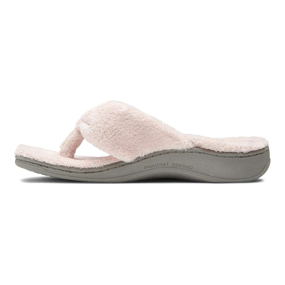 Gracie Toe Post Slipper - Pink
