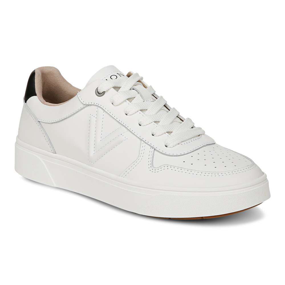 Kimmie Court Sneaker - White Leather