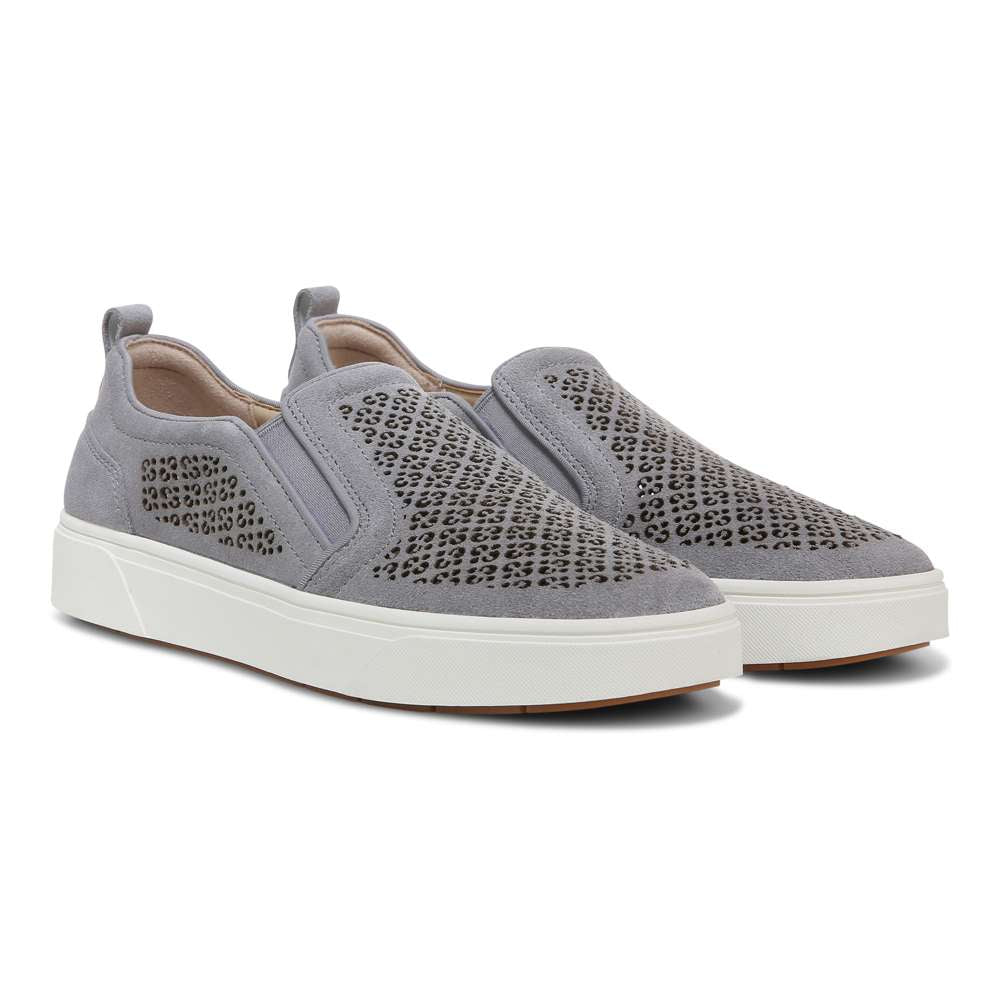 Kimmie Perf Slip-On Sneaker - Slate