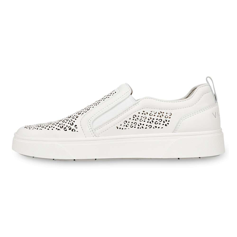 Kimmie Perf Slip-On Sneaker - White
