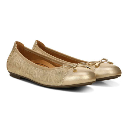 Minna Ballet Flat - Gold Snake