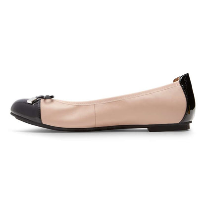 Minna Ballet Flat - Rose/Black
