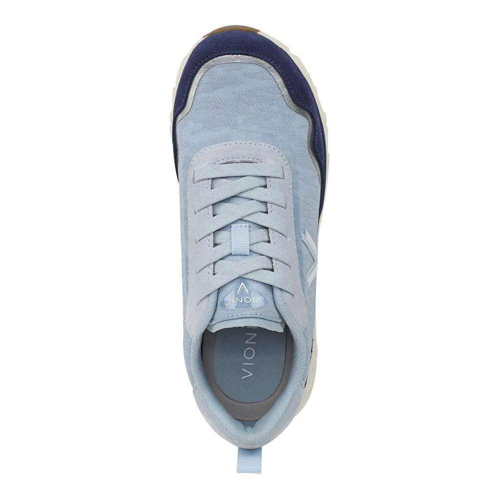 Presley Lace-up Sneaker - Blue Mist