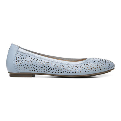 Robyn Perf Flat - White/Blue