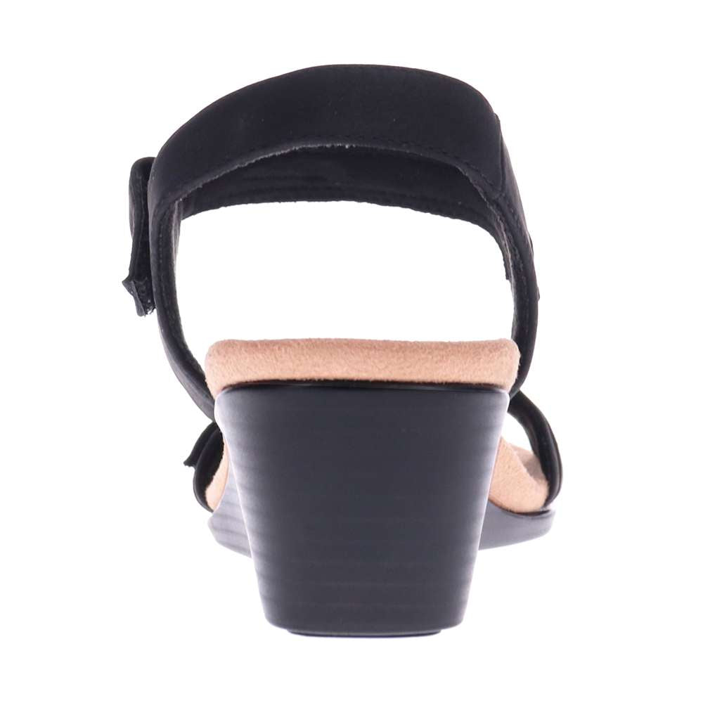 Adelaide Wedge Sandal - Black