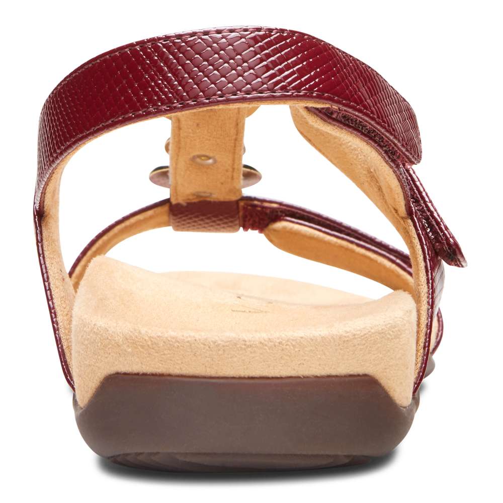 Farra Adjustable Sandal - Fig Lizard