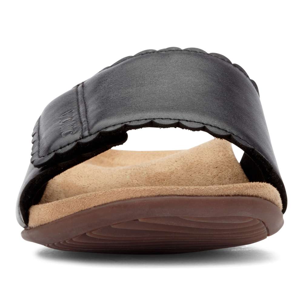 Florence Slide Sandal - Black