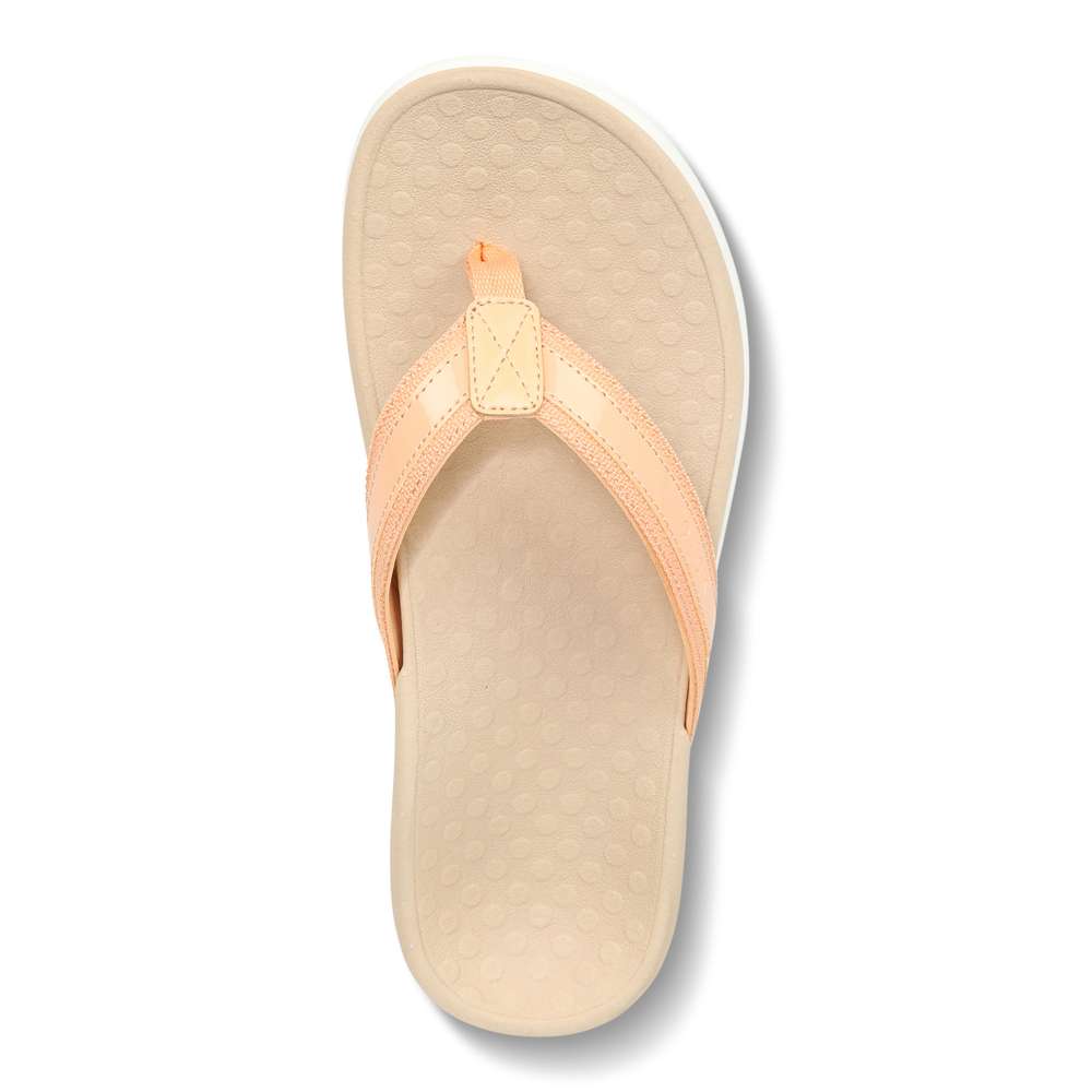 Islander Toe Post Sandal - Apricot