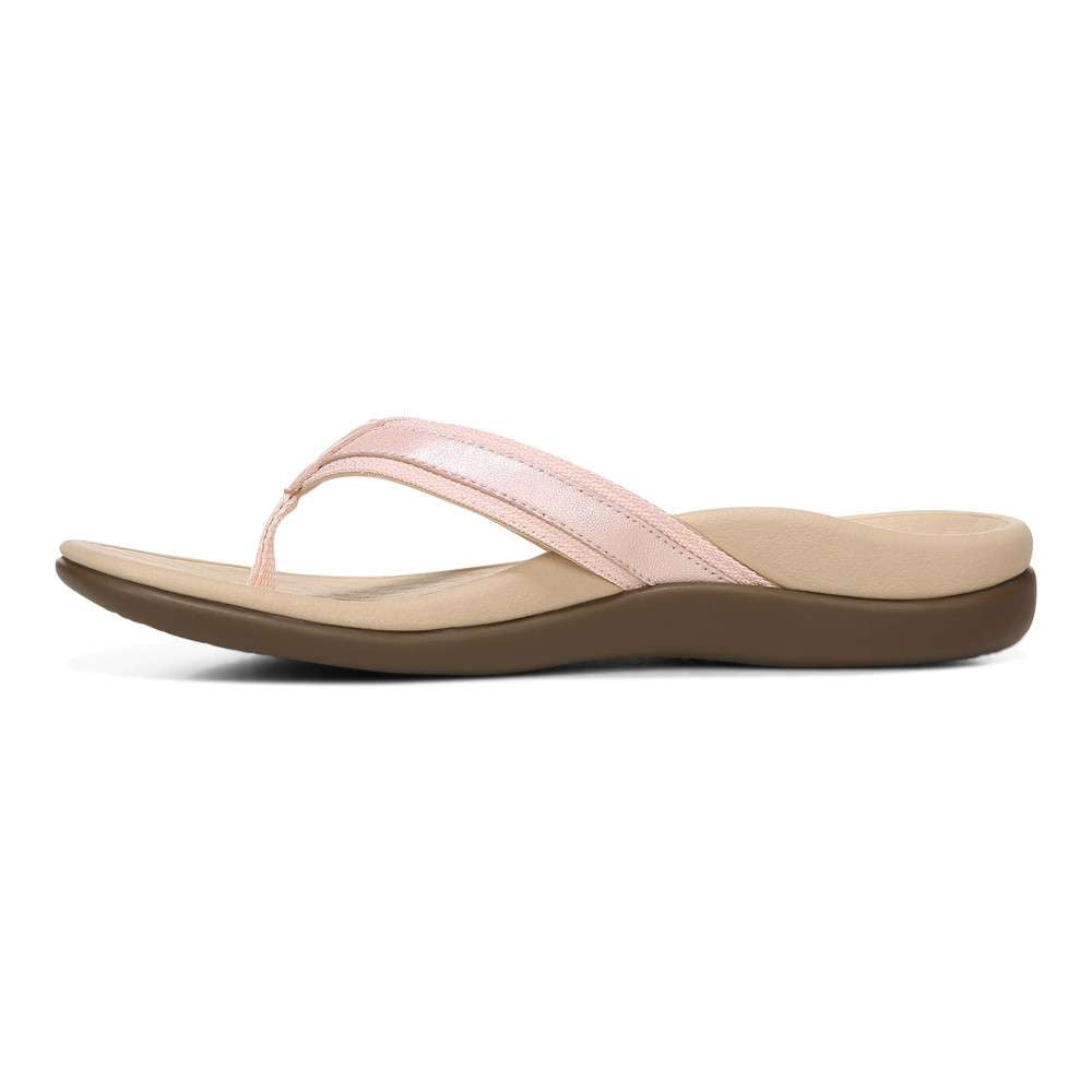 Islander Toe Post Sandal - Pale Blush