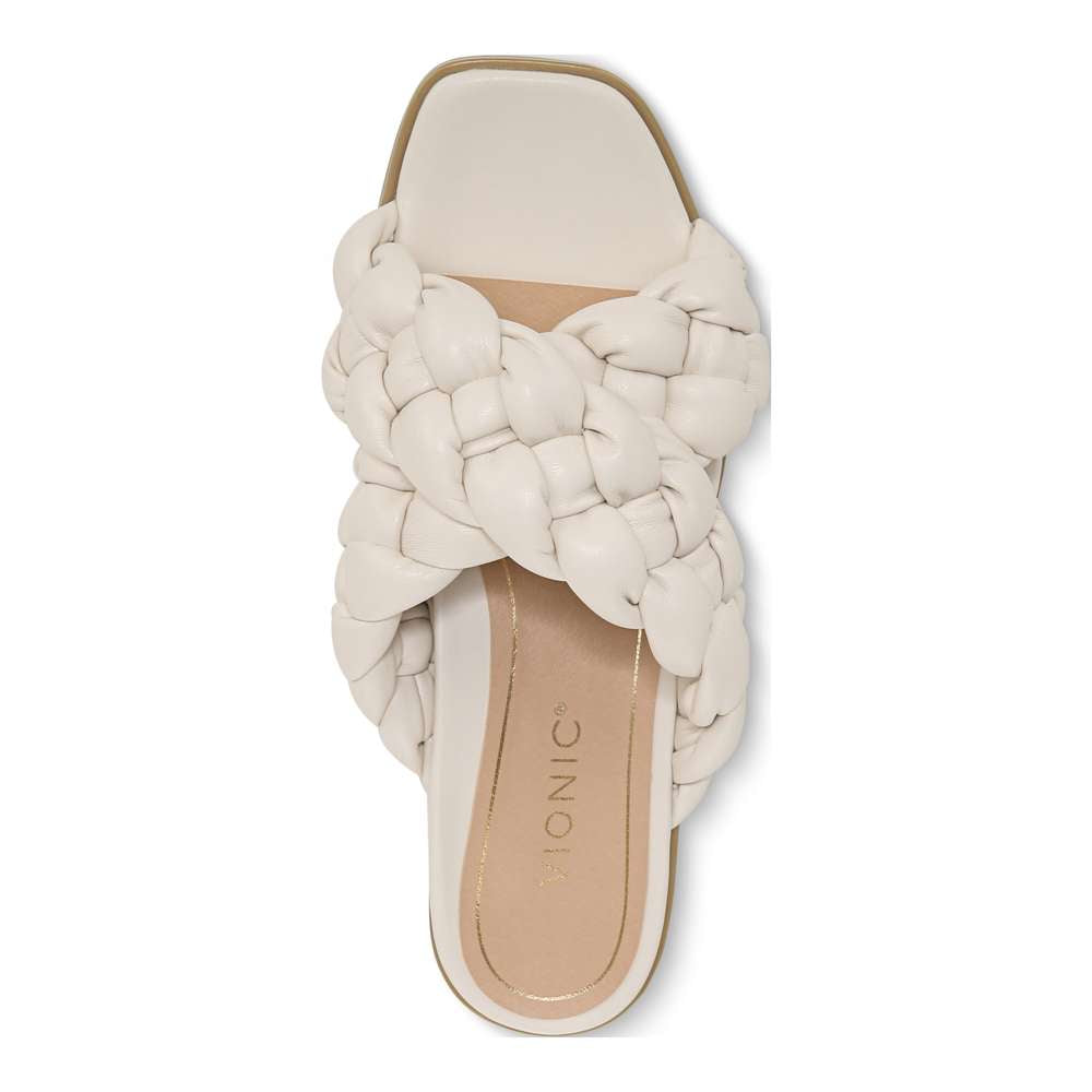 Kalina Slide Sandal - Cream