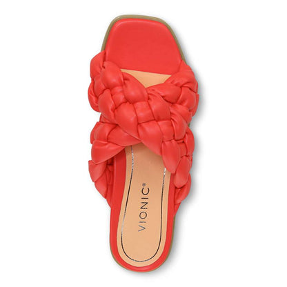 Kalina Slide Sandal - Poppy