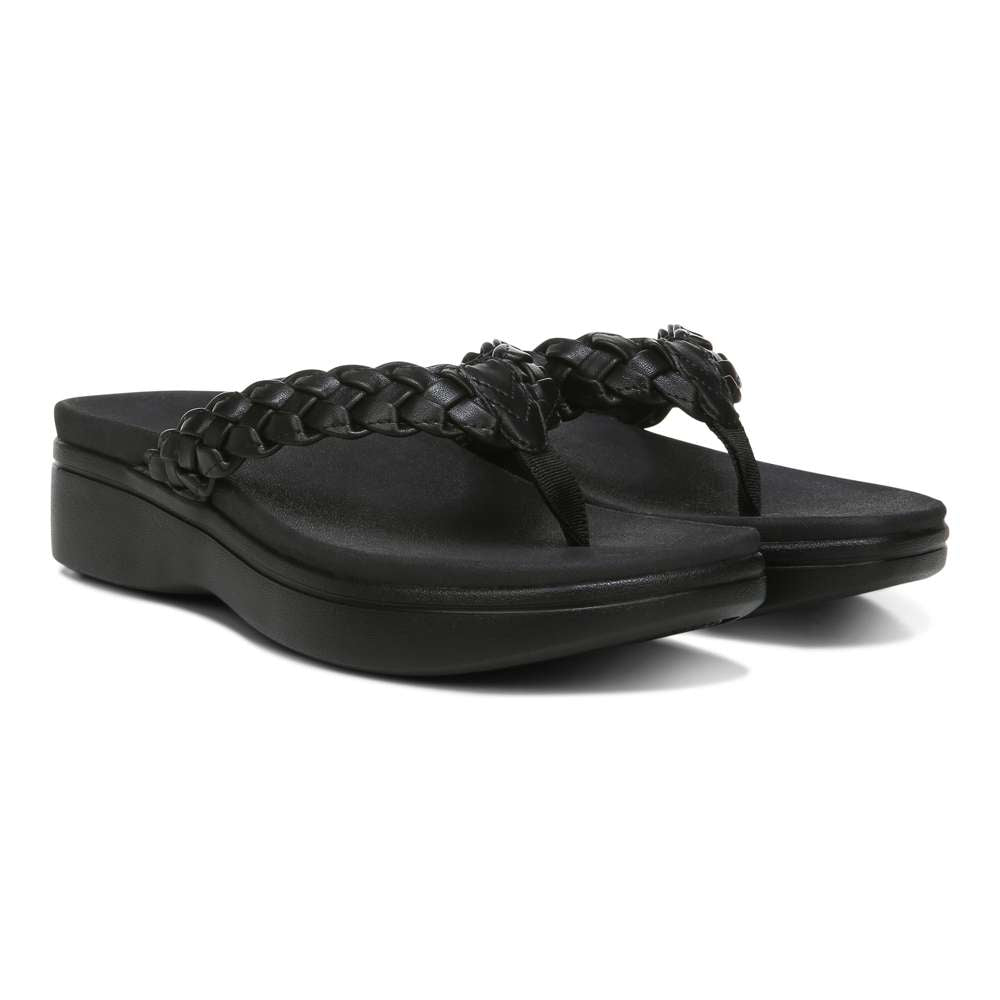Kenji Platform Sandal - Black